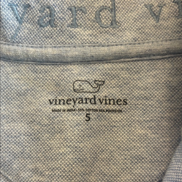 Vineyard Vines Light Blue Saltwater Quarterzip - Picture 2 of 2